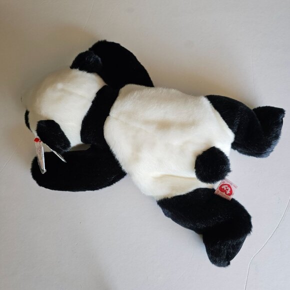 Ty Beanie Buddies Peking Panda Plush Toy 1998 Retired Beanie Baby Tylon - Picture 11 of 11